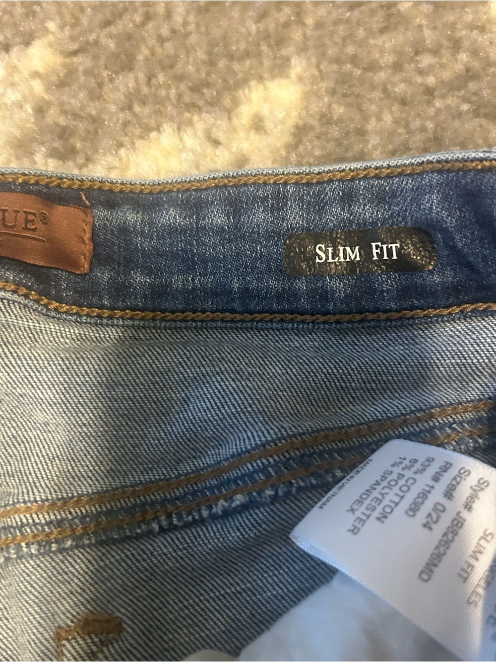 Judy Blue Light Blue Straight Leg Jeans - Picture 3 of 5